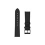 FIXED Leather Strap for Smartwatch Universal 20 mm - Black