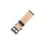 FIXED Leather Strap for Smartwatch Universal 20 mm - Black