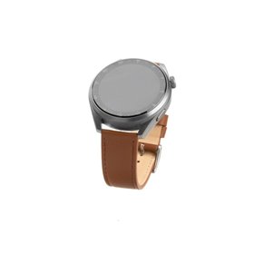 FIXED Leather Strap for Smartwatch Universal 20 mm - Brown