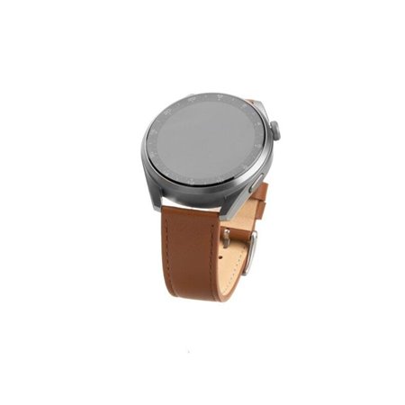 FIXED Leather Strap for Smartwatch Universal 20 mm - Brown