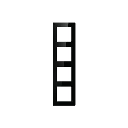 Avatto Quadruple frame socket N-TS10-Frame-B4 (black)