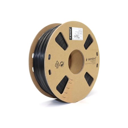 Gembird ASA filament - Schwarz - 1.75mm ø - 1 kg