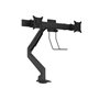 Multibrackets M VESA Gas Lift Arm w. Duo Crossbar 2 Black
