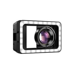 APEXEL Mobile lens APL-HB100FL23 100mm macro with LED (black)
