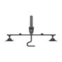 Multibrackets M VESA Gas Lift Arm w. Duo Crossbar 2 Black