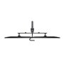 Multibrackets M VESA Gas Lift Arm w. Duo Crossbar 2 Black