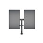 Multibrackets M VESA Gas Lift Arm w. Duo Crossbar 2 Black