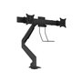 Multibrackets M VESA Gas Lift Arm w. Duo Crossbar 2 Black