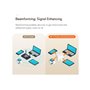 ZTE Z1200 AC1200 Dual Band Wi-Fi 5 Mesh AP - Mesh router Wi-Fi 5