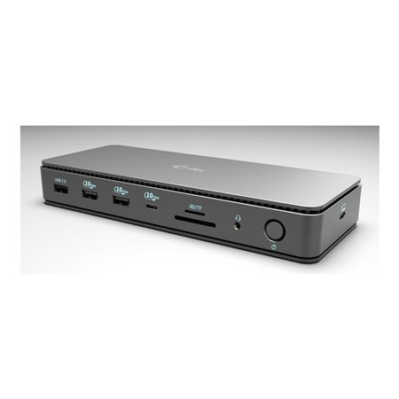 I-Tec - docking station - USB-C / USB4 / Thunderbolt 3 / Thunderbolt 4 - Thunderbolt 4 2 x DP - 1GbE 2.5GbE
