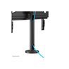 Neomounts DS42-430BL14 stand - bolt-down - for TV - black 50 kg 55" 100 x 100 mm