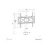 Neomounts DS42-430BL14 stand - bolt-down - for TV - black 50 kg 55" 100 x 100 mm