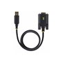 StarTech.com 6.6ft (2m) USB to Serial Adapter Cable COM Retention RS232 - USB / serial cable - USB to DB-9 - 2 m