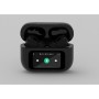 Gembird BT TWS in-ears with LCD display and ANC - Schwarz