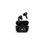 Gembird BT TWS in-ears with LCD display and ANC - Schwarz