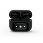 Gembird BT TWS in-ears with LCD display and ANC - Schwarz