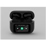 Gembird BT TWS in-ears with LCD display and ANC - Schwarz