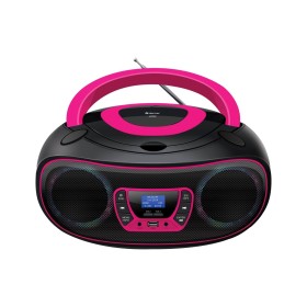 DENVER TDB-212P - Pink – DAB+ Boombox with Bluetooth & CD Player - Pink