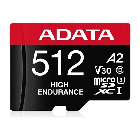 A-Data ADATA High Endurance - flash memory card - 512 GB - microSDXC UHS-I