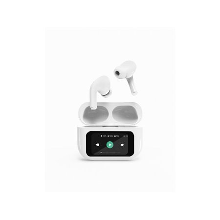 Gembird BT TWS in-ears with LCD display and ANC - Weiß