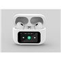 Gembird BT TWS in-ears with LCD display and ANC - Weiß