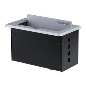 StarTech.com Conference Table Connectivity Box For A/V - HDMI / VGA / DisplayPort Inputs - HDMI Output - 4K - mounting plate