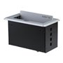 StarTech.com Conference Table Connectivity Box For A/V - HDMI / VGA / DisplayPort Inputs - HDMI Output - 4K - mounting plate