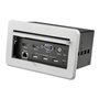 StarTech.com Conference Table Connectivity Box For A/V - HDMI / VGA / DisplayPort Inputs - HDMI Output - 4K - mounting plate