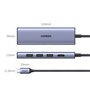 UGREEN Usb-C Multifunction Adapter USB-Hubs - 3 - silber