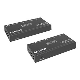DIGITUS 4K HDBaseT DS-55520 - transmitter and receiver - video/audio/infrared/serial/network extender - HDMI HDBaseT RS-232