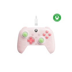 8BitDo Ultimate Mini Wired Xbox Pad Clear Pink - Wired Controller - Microsoft Xbox Series S