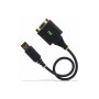 StarTech.com 1ft/30cm USB to Null Modem Serial Adapter Cable FTDI RS232 - USB / serial cable - USB to DB-9 - 30 cm