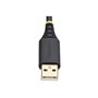 StarTech.com 1ft/30cm USB to Null Modem Serial Adapter Cable FTDI RS232 - USB / serial cable - USB to DB-9 - 30 cm