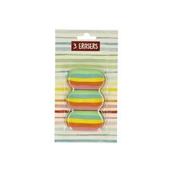 Wins Holland Erasers Rainbow 3 pcs.