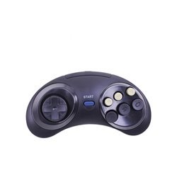 Trade Invaders MegaDrive/Genesis/MasterSystem 6-button controller - Wired Controller - Sega Mega Drive