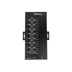 StarTech.com 8-Port Industrial USB to RS-232/422/485 Serial Adapter - 15 kV ESD Protection - serial adapter