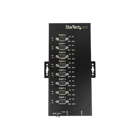 StarTech.com 8-Port Industrial USB to RS-232/422/485 Serial Adapter - 15 kV ESD Protection - serial adapter