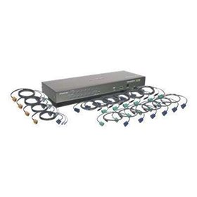 IOGEAR GCS1716KIT - KVM / USB Switch - 16 Anschlüsse