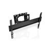 Nedis TVWM3551BK mounting kit - full-motion dual arm - for TV - black 35 kg 80" 200 x 200 mm