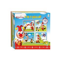 Bambolino Toys - 4in1 Puzzle Jokie 16pcs. Boden