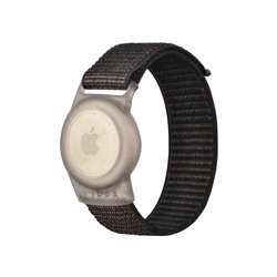 Lippa Nylon Wristband for AirTag and Smart Finder – Black