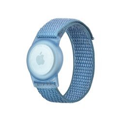 Lippa Nylon Wristband for AirTag and Smart Finder – Blue