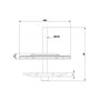 Multibrackets M VESA Deskmount Officeline Grommet Base Black