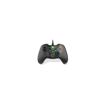 Freaks And Geeks Black Wired Controller for PC with 3M Cable - Wired Controller - PC