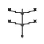 Multibrackets M VESA Deskmount Officeline Quad Black