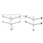 Multibrackets M VESA Deskmount Officeline Quad Black