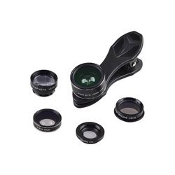 APEXEL APL-DG5H 5-in-1 Phone Lens Kit Universal (black)