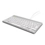 R-Go Tools R-Go Compact Break - keyboard - with integrated break indicator - AZERTY - Belgium - white Input Device - Tastaturen 