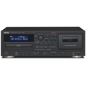 TEAC AD-850-SE CD & Cassette-player with USB Black