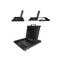 17" StarTech.com Rackmount KVM Console - Single-Port with 17" LCD Monitor - KVM console - 17"
